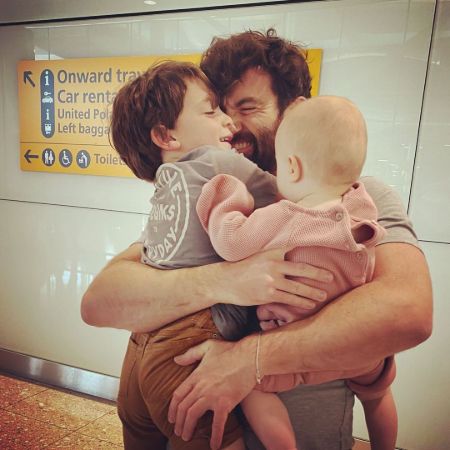 Lisa McGrillis and Stuart Martin welcomed two children a boy and a girl.